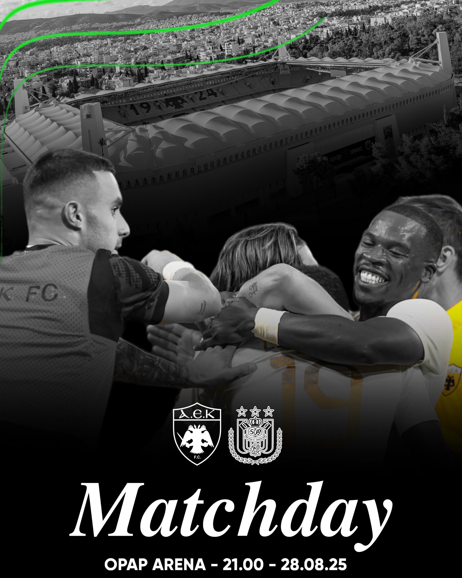 MATCHDAY: Πάθος,πρόκριση και νοοτροπία νικητή κόντρα στην Άντερλεχτ ο «Δικέφαλος» με τον κόσμο της!